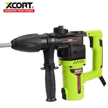 Martelo rotativo 1050w 220v da broca do martelo da multi função de alta potência xcort com bmc e martelo bonde da demolição dos acessórios