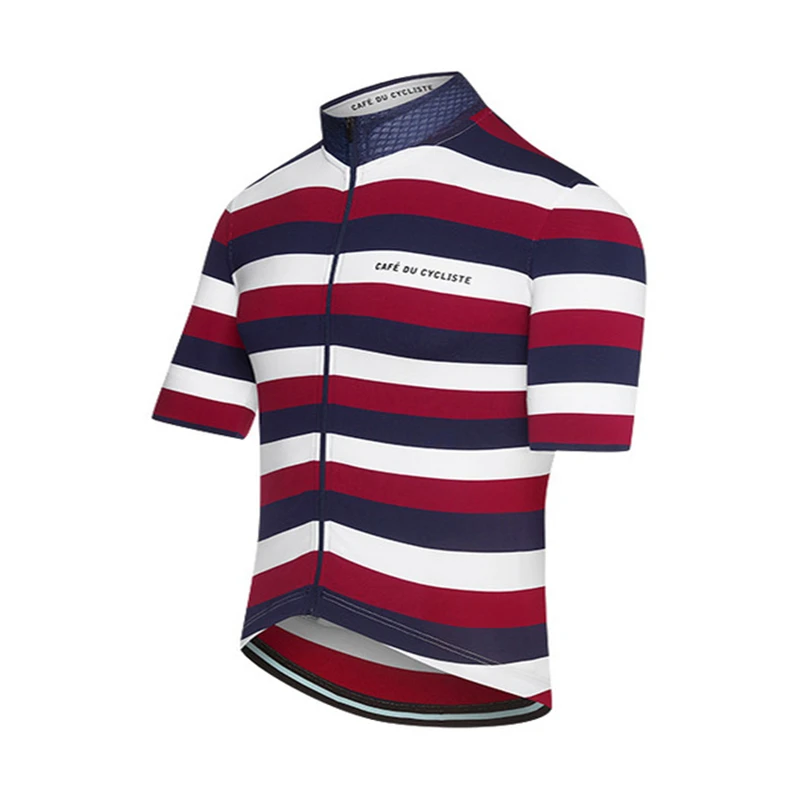 

Cafe Du Cycliste bike Pro Team Jersey Summer road Bike Jacket Maillot Ciclismo Cycling Clothes Quick Dry Anti bicycle Sweat mtb