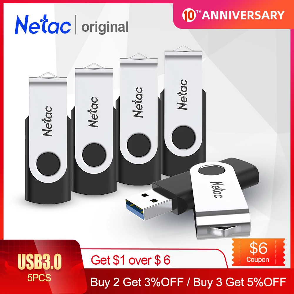 

Netac USB Flash Drive Disk 8GB 16GB Pen Drive Tiny Pendrive Memory Stick Storage Device Dropship For Computer Phone 5PCS 3.0 2.0
