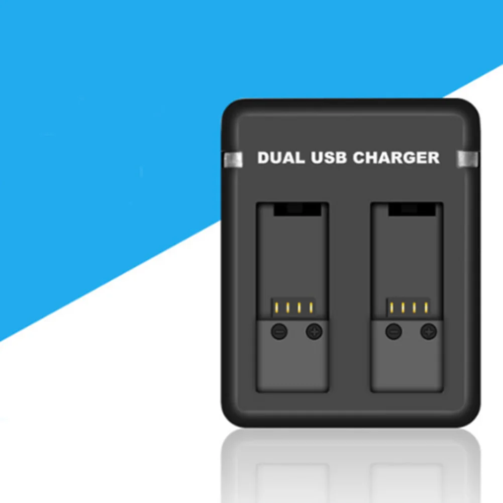 Замена камеры безопасный двойной слот USB порт эффективное быстрое зарядное устройство стабильный ток Прочный портативный для Gopro Hero 5 6 7