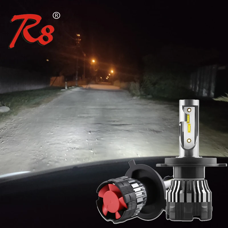 F3 серии Автомобильный светодиодный фары для H1 H3 H7 H8 H11 9005 HB3 HB4 9012 H4 Автоматическая