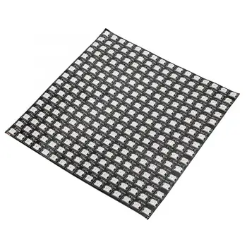 

LED Matrix Panel WS2812B RGB 16*16 Pixels Digital Flexible Dot Matrix Individually Addressable LED Display Scree
