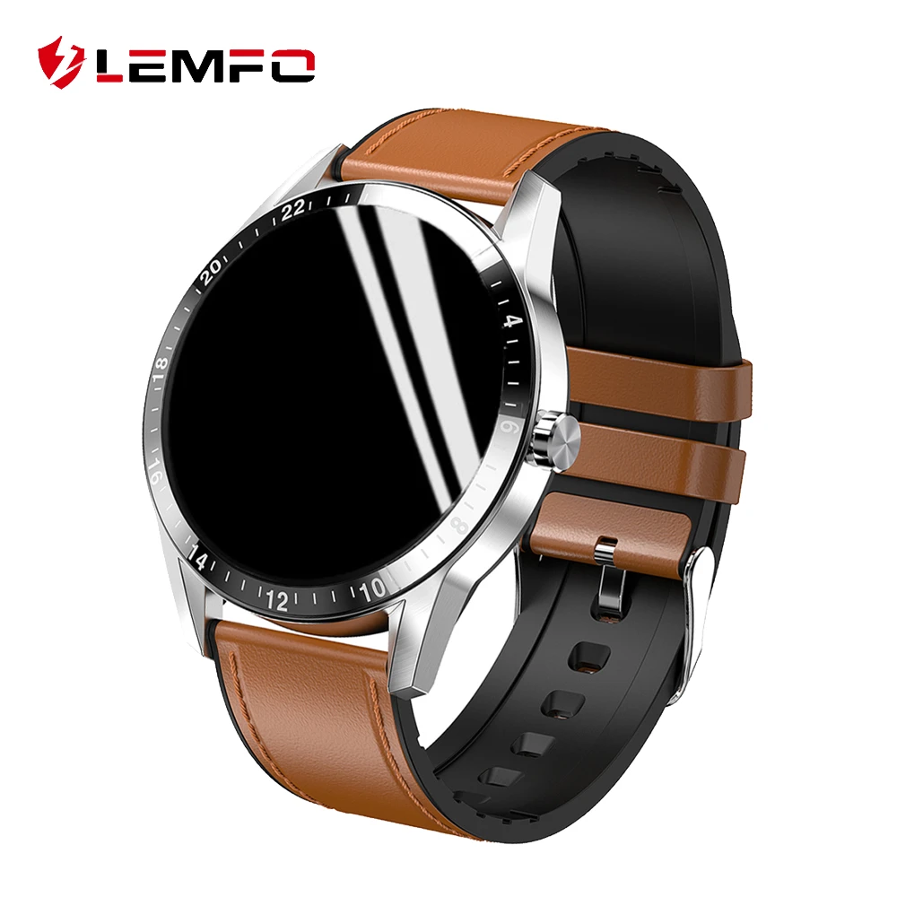 LEMFO 2021 Smartwatch Men Smart Watch For Android IOS Custom Dial 1.28 Inch  30 days Long Standby G20 Pro VS LF26|Smart Watches| - AliExpress