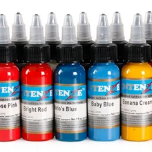 14 шт., набор чернил для татуажа, микроблейдинг, Перманентный макияж, художественный пигмент, 30 мл, краска для татуажа бровей, подводка для глаз, губ, всего тела, Новинка