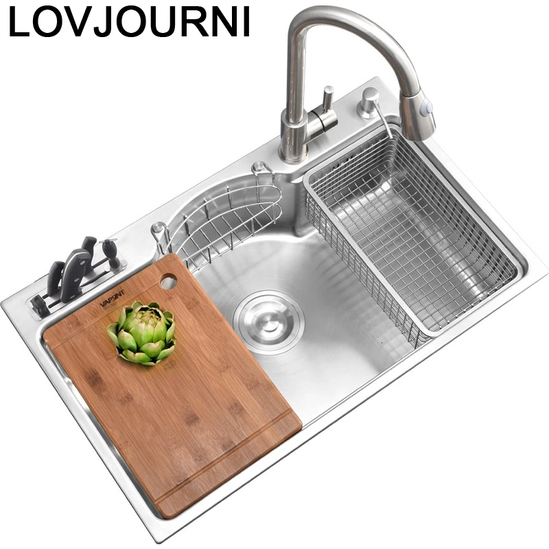 Стальной кран De Para Portatil Lavello Cucina неизбежный Evier кухня Cuba Pia Cozinha Lavabo Fregadero мойка для