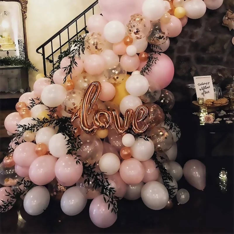 5-18 zoll Hohe Schwarz Ballon Hochzeit Dekoration Latex Ballons Bunte Matte Ballon Alles Gute Zum Geburtstag Party Decor Ballon Großhandel – Detail 4