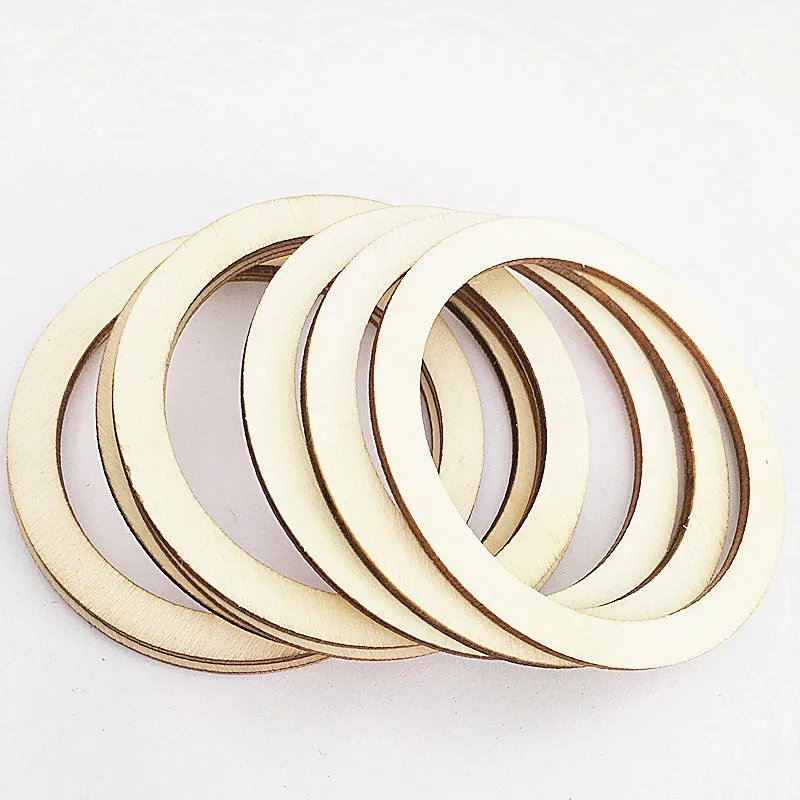 5pcs 50mm Wood Plywood Circles Round Wood Cutouts Coins Unfinished Wooden  Circles for Crafts, DIY, Art, Ornaments - AliExpress