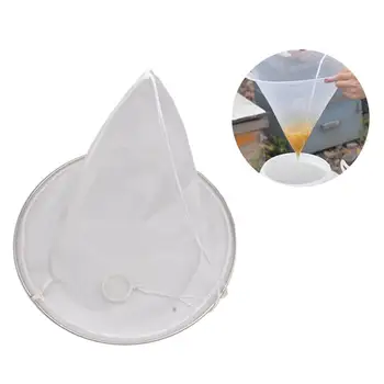 

Nylon Concial Honey Filter Beekeeping Honey Strainer Net Impurity Filter bag Beekeeping Tools for Honey Processing Extraction