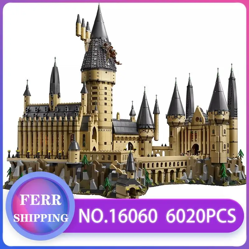 

16060 Potter Movie Castle Magic Model 6742Pcs Building Block Bricks Toys 71043 Children Gift Compatible with Legoinglys