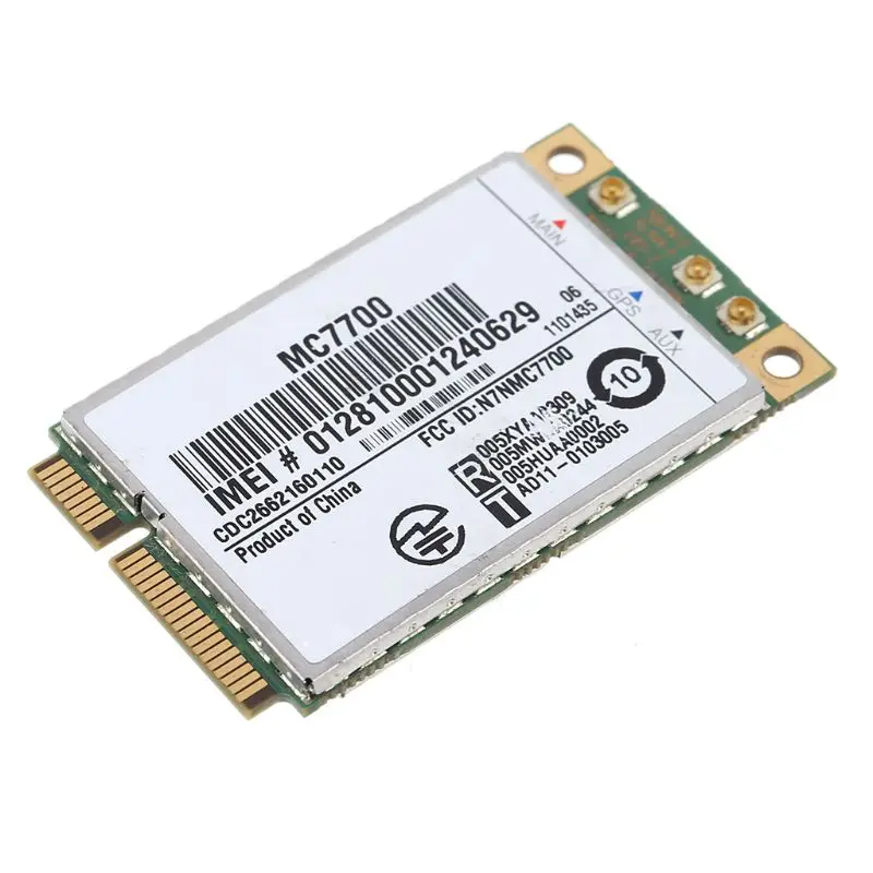 Мини PCI-E 3g/4G WWAN gps модуль MC7700 PCI Express 3g HSPA LTE беспроводная карта