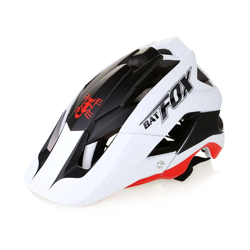 BATFOX Bicycle Helmet Ultralight Cycling Helmet Road Mountain MTB Helmet Casco Ciclismo Integrally-molded Bike Helmet 56-62 cm
