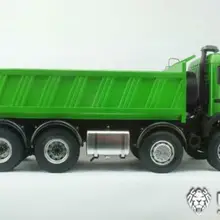 LESU 1/14 RC Bz 8*8 гидравлический самосвал металлический шасси живопись DIY Tmy THZH0472