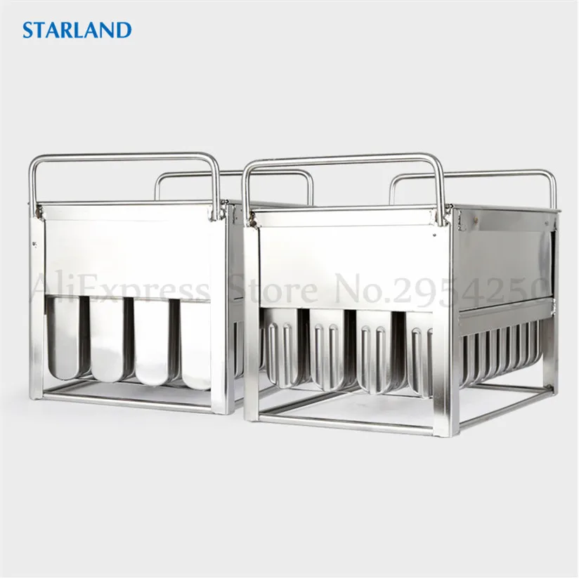 Quality Commercial Food-Grade Stainless Steel Popsicle Mould DIY Ice Cream Molds With Sticks Holder 40 Cells Ice-Pop Mold 4