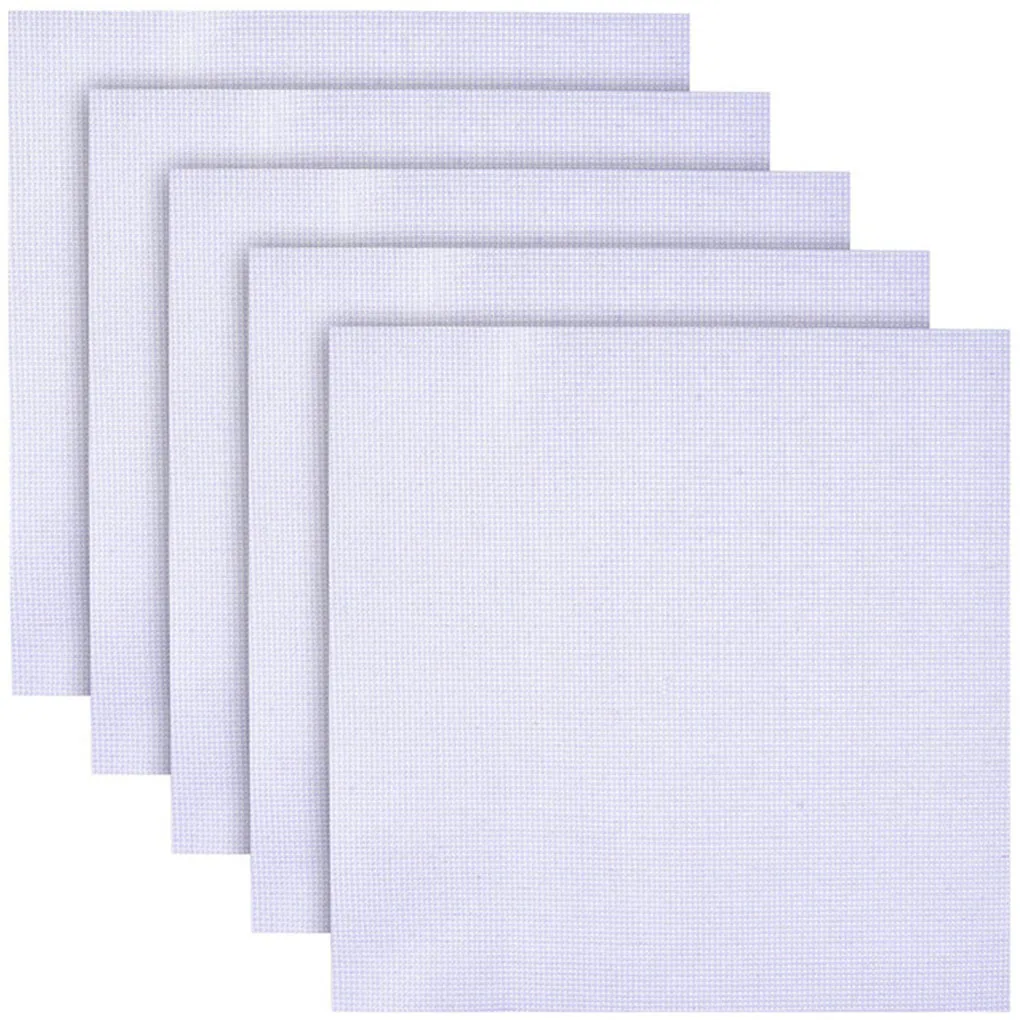 14CT Aida Cross Stitch Embroidery Fabric Cotton Mesh 30x45cm 30x30cm