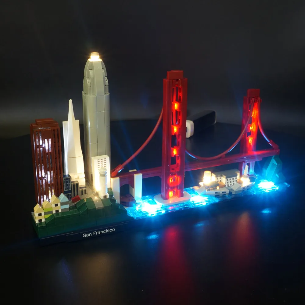 Kaufen Kyglaring Led Licht Up Kit Für 21043 Architektur San Francisco Licht Set (NICHT Enthalten Die Modell)