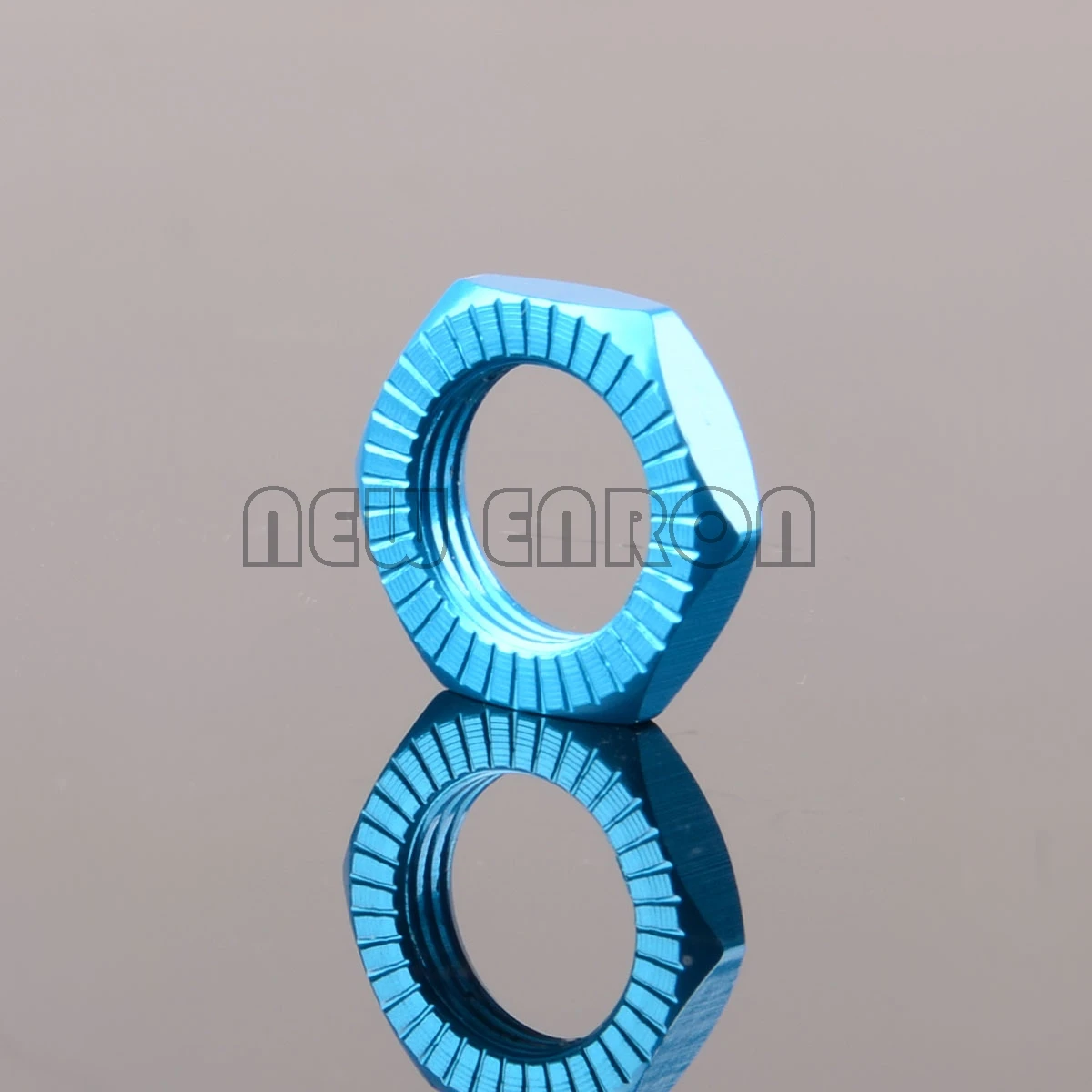 NEW ENRON #7758 1:5 4Pcs Aluminium 17mm Wheel Hex Nuts Mount Splined Serrated Metal For RC CAR 1/5 Traxxas X-MAXX 77086-4 - Image 4