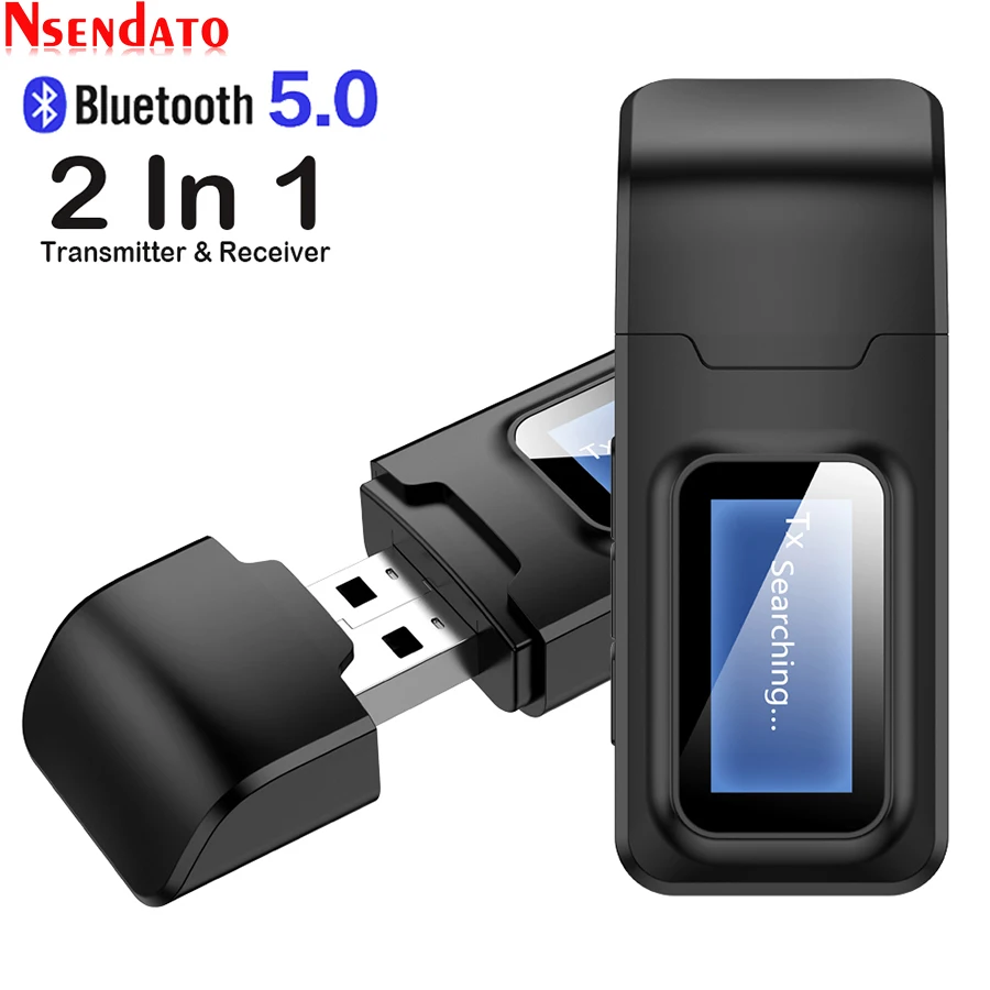 USB Bluetooth 5 0 аудио музыкальный приемник передатчик для ТВ динамика автомобиля ПК