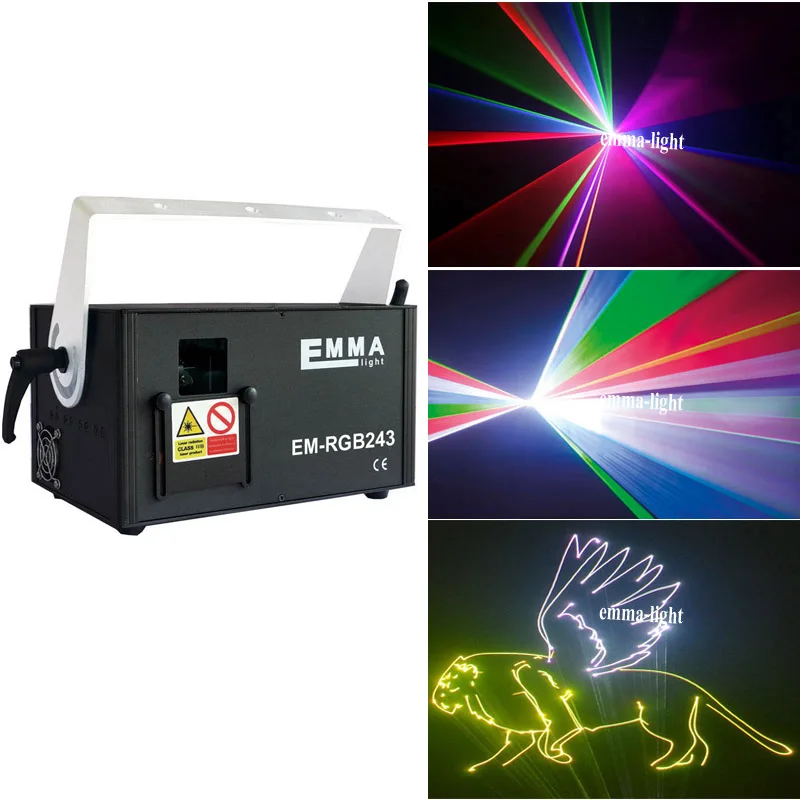 Удивительные продукты из Китая диодный лазер 2 Вт Rgb цветной Dj-светильник Dmx Ilda