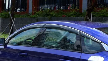 

Car body plastic window glass wind visor rain/sun guard vent frame for Honda Accord 10th 2018 2019