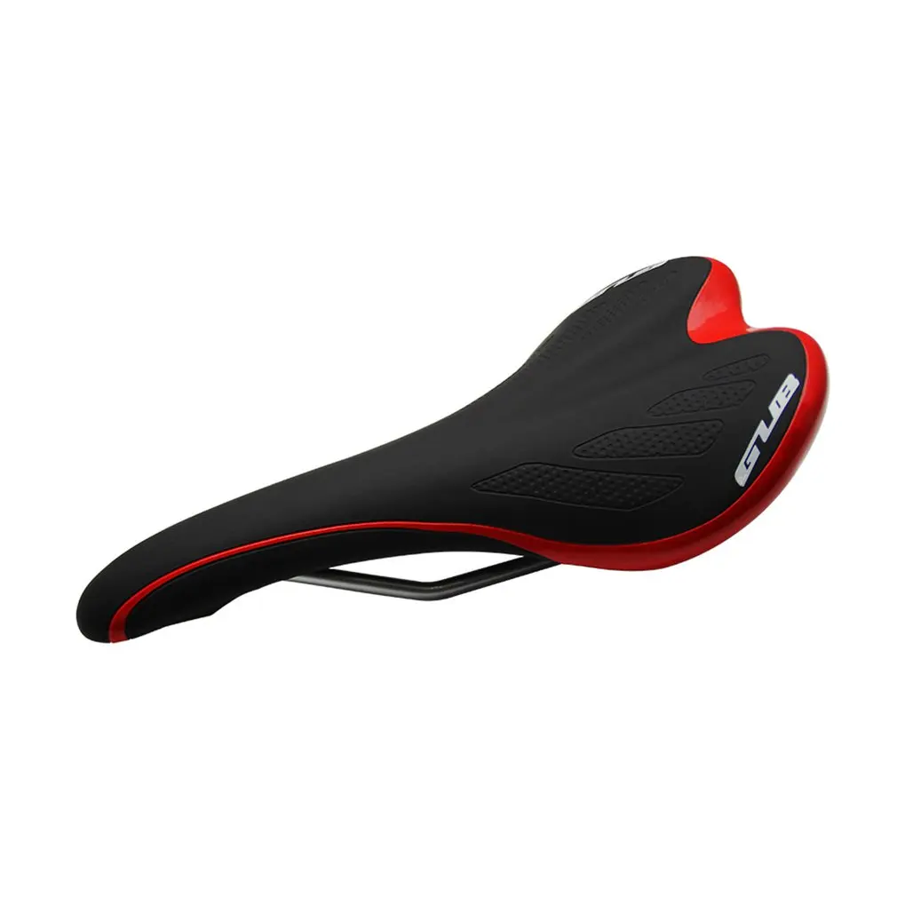 Black red GUB, 3083, микрофибра, кожа, Mtb, горная дорога, велосипедное седло, удобное, велосипедное седло, для дороги, Sillin, Bicicleta, Selle Ilalia - Цвет: Black red