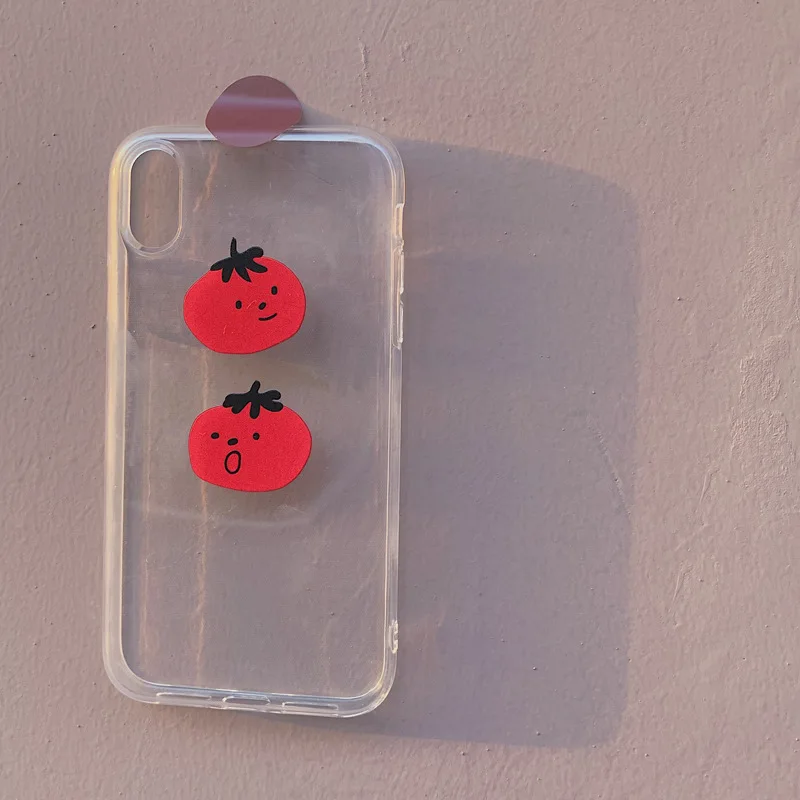 2020 Popular Cute tomatoes Case For iphone 12 11 11PROMAX 11PRO 6 6S 7 8 6S Plus 7Plus 8Plus X XS MAX XR Cover 12mini