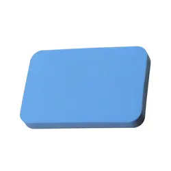 Профессиональная легкая утолщенная переносная износостойкая синяя резиновая губка для настольного тенниса, мини-аксессуары для ухода