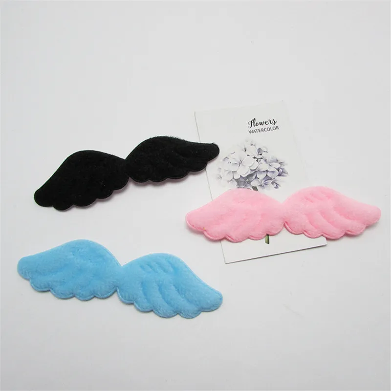 Flannelette Cartoon Cute Angel Wing Ornament DIY Craft Supplies Clothing Scarf Accessories Headwear Materials 10-70Pcs