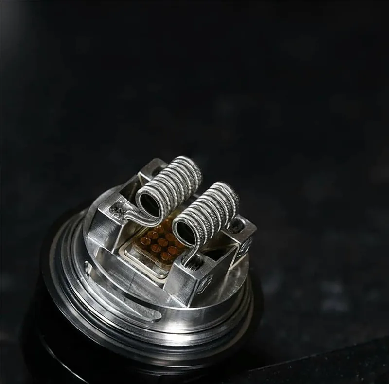 Новейший QP Designs Fatality M25 RTA бак 25 мм диаметр 5 мл емкость двойная одинарная катушка
