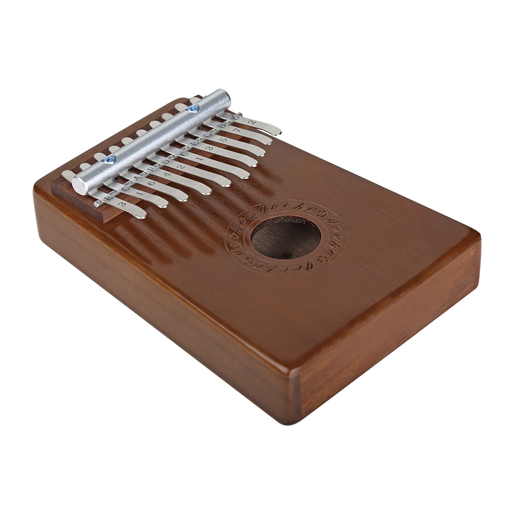 GECKO Kalimba Mbira Sanza 10 клавиш «пианино для больших пальцев» с нотописание