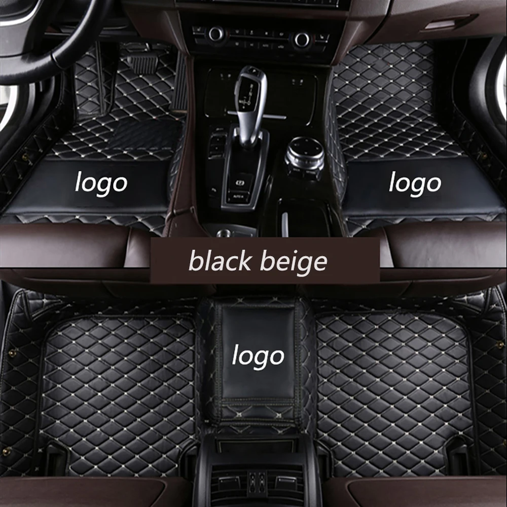 

Car floor mats with Logo/Brand Logo for Audi A1 A3 A4 A7 A8 Q3 Q5 Q7 TT 5D car-styling heavy duty all weather carpet floor liner