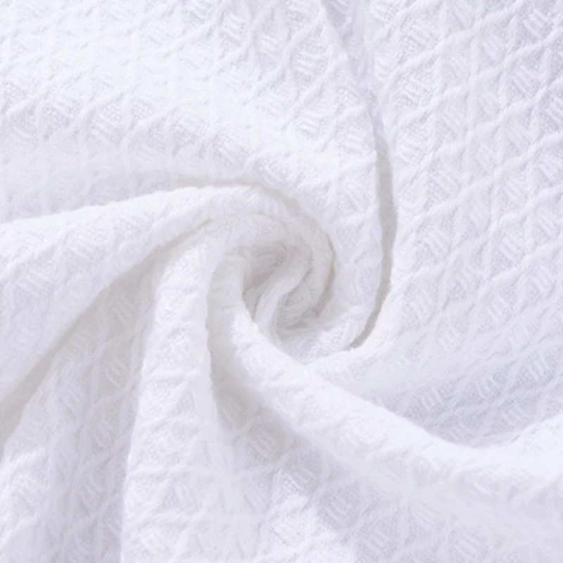 Women's Waffle Bathrobe, 100% Cotton, Long Kimono, Thin Bath Robe, Bride Robes, Couple, Home, Summer, Plus Size