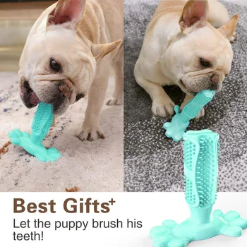 

Pet Toy German Shepherd Toys Pet Dog Toy Pedigree Toothbrush Teddy Puppy Decompression Elasticity Rubber Molar Bite-Resistant