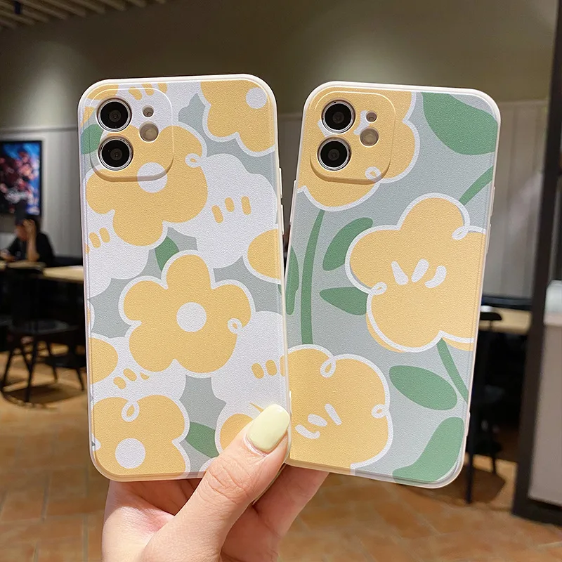 

Чехол для телефона с цветочным рисунком для iphone X XS MAX XR, жесткий противоударный чехол с цветочным рисунком для iPhone 6s 7 8 Plus SE 2 12 11 MAX Mini