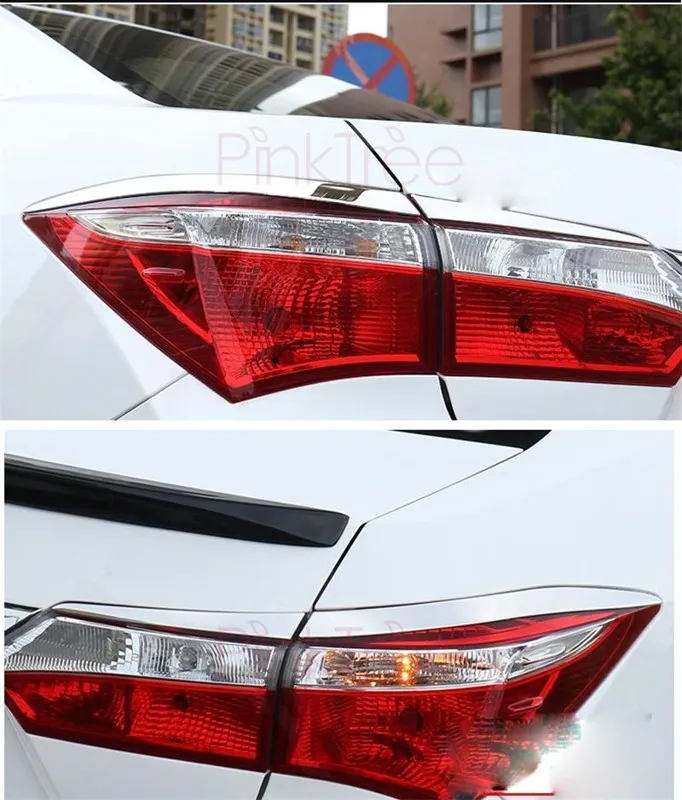 Для Toyota Corolla- задний светильник s светильник Накладка для бровей аксессуары для стайлинга автомобилей