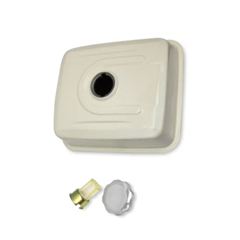 

Chrome Fuel Filter Gas Cap Tank Fits For Honda GX340 11HP GX390 13HP 6.4L Water Pump Agricultural Equipment