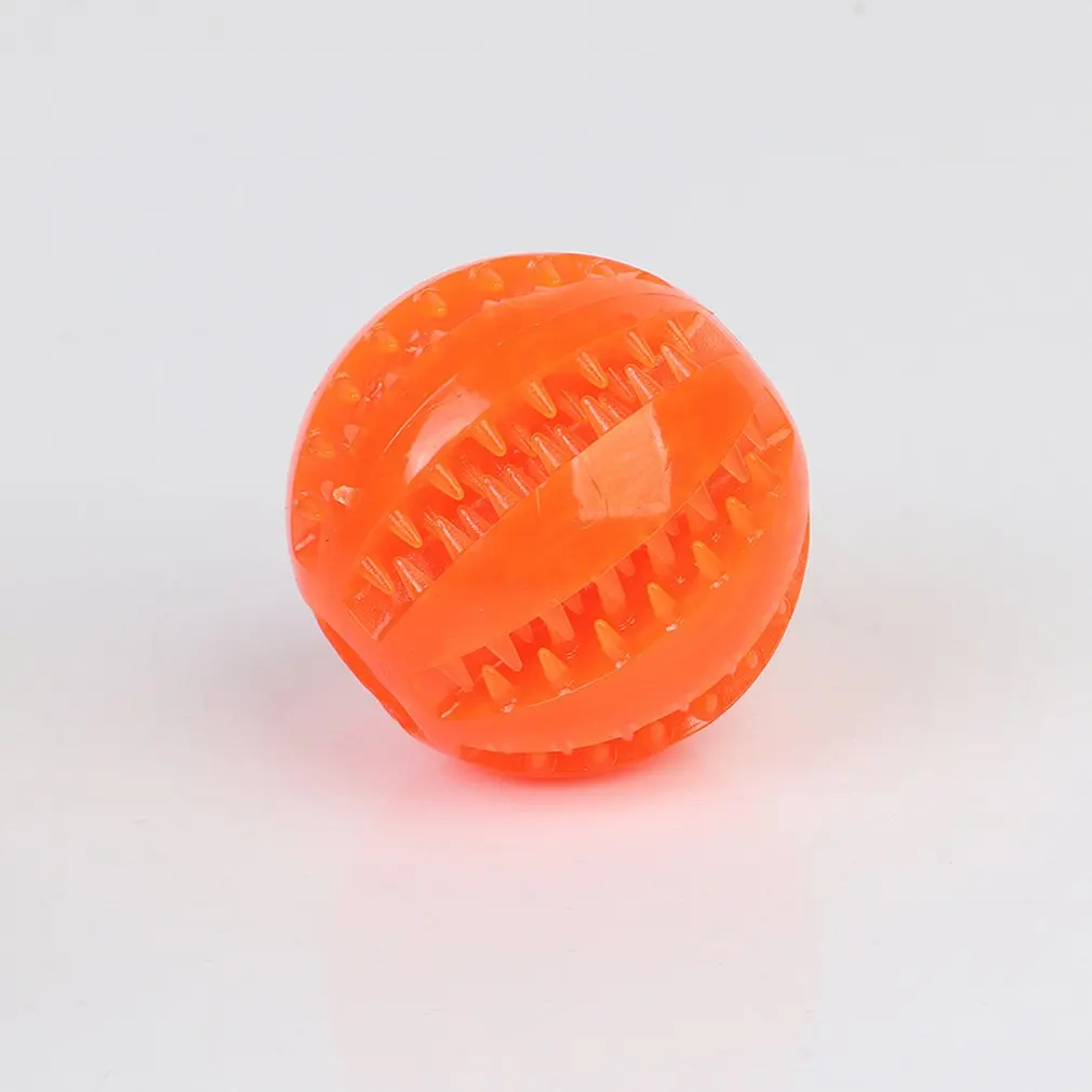 Креативная игрушка для домашних животных Tpr игрушка шар собака кошка утечка пищевой шар нетоксичный и безвкусный круглый игрушечный шар товары для домашних животных