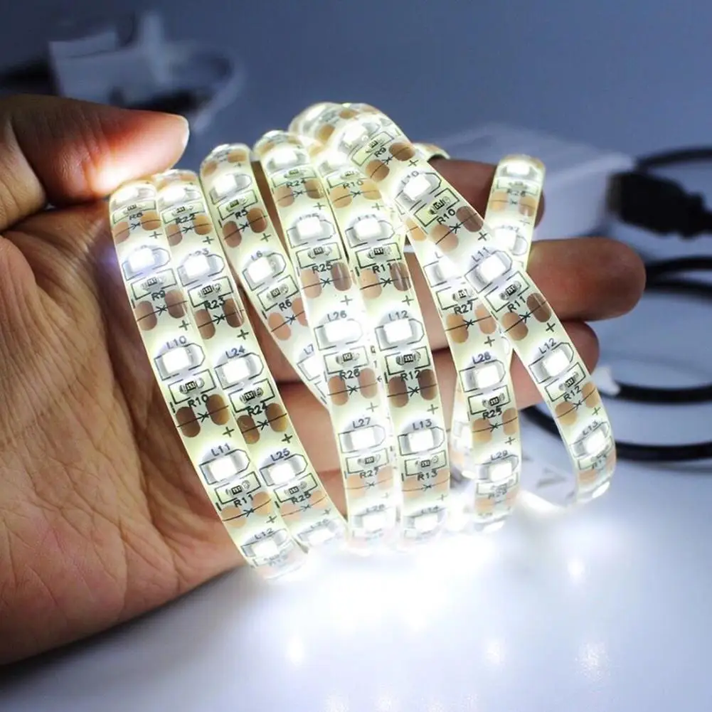 Светодиодная лента Sata RGB SMD 5050 50/100/150/200/300/400/500 см с радиочастотным пультом