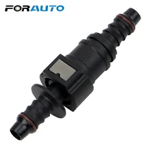 FORAUTO автомобильный разъем топливной линии резиновый шланг муфта 8 мм 9,89 нейлон мотоциклетный шланг муфта быстроразъемный соединитель