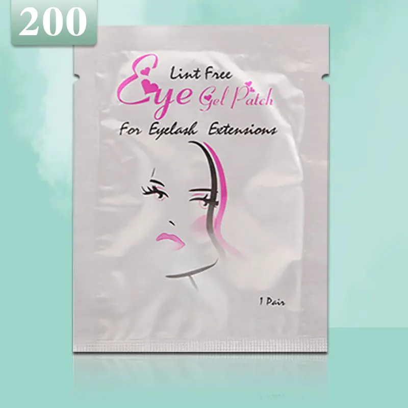 200 Pairs GJLash 30/50/100/200 пар/лот наращивание ресниц накладки для глаз под патчи для ресниц наращивание ресниц макияж инструменты поддержка OEM для наращивания ресниц наращивание ресниц - Цвет: 200 Pairs