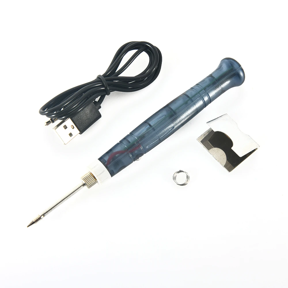 electric soldering iron kit Portable USB Soldering Iron Professional Electric Heating Tool Repair Tool with Indicator Handle Welding Gun Repair Tool hot air station