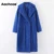 Aachoae Winter Casual Solid Teddy Coat Women Long Sleeve Fleece Long Jacket Turn Down Collar Lamb Fur Coat Верхняя Одежда Fourrure