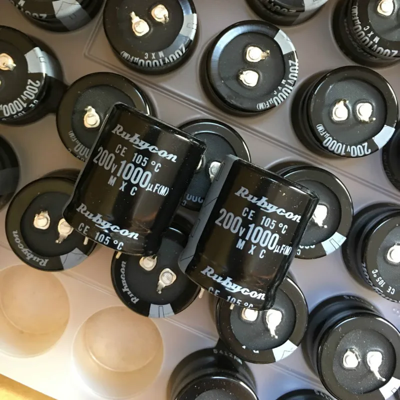 4pcs new 200MXC1000M RUBYCON MXC 200V1000UF 30x35mm 1000uF/200V electrolytic capacitor mxc 1000uf 200v Power Supply | Электроника