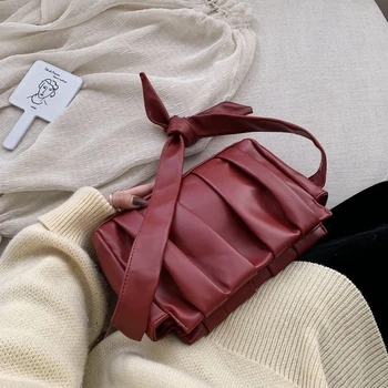 

Solid Color Elegant Crossbody Bags For Women 2020 Small Clutch Female Party Handbags and Purses Lady Shoulder Messenger Bag