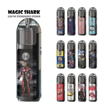 

Magic Shark Lion Car Lip PVC Stereo Cover Skin Case Full Film for Lostvape LYRA No Fade