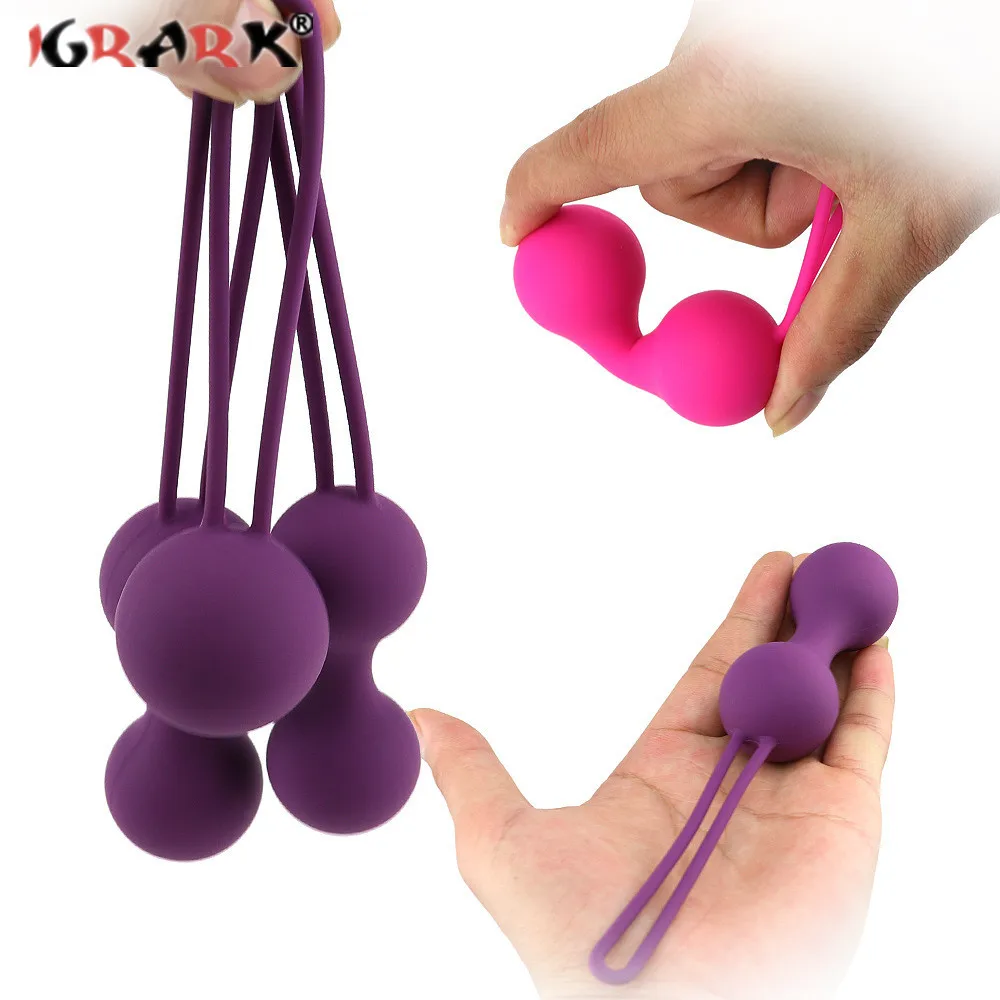 Tighten Ben Wa Vagina Muscle Trainer Kegel Ball Egg Vibrating Sex Toys for Woman 18+ Adults Chinese Vaginal Balls Erotic Products