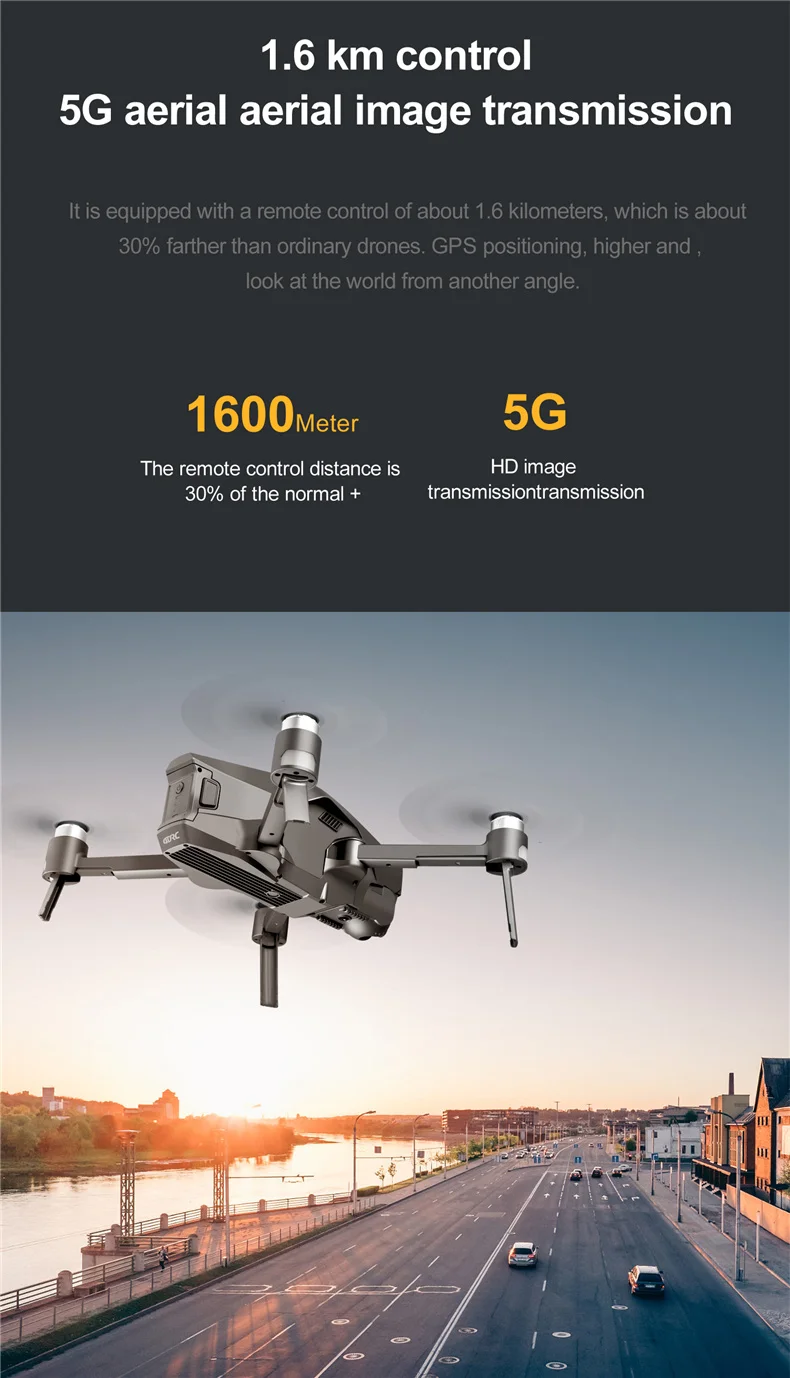Радиоуправляемый gps Дрон с камерой HD 4K 5G Wifi FPV Квадрокоптер игрушки gps позиционирование оптический поток умный режим следования за мной вертолет Дрон игрушка