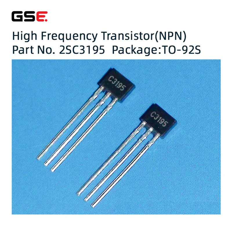 2SC3195TO92SHFLOWNOISETRANSISTORFT06GHighFrequencyTransistor