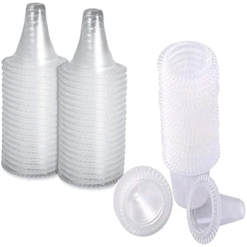 

400 Pieces Disposable Earmuffs Ear Thermometer Earcap Replacement Lens Filters Probe Covers Digital Thermometers Cover Caps, Cle