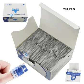 

Professional Gel Nail Polish Remover Portable Bagged Pure Acetone Nails Soak Off Clips