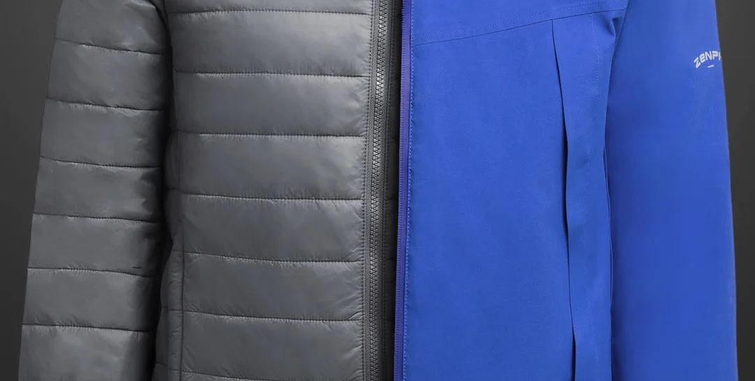 Xiaomi Zaofeng Модернизированный IPX4 водонепроницаемый три в одном Верхняя одежда Куртка несколько тепла дышащая вентиляция Xiaomi куртка